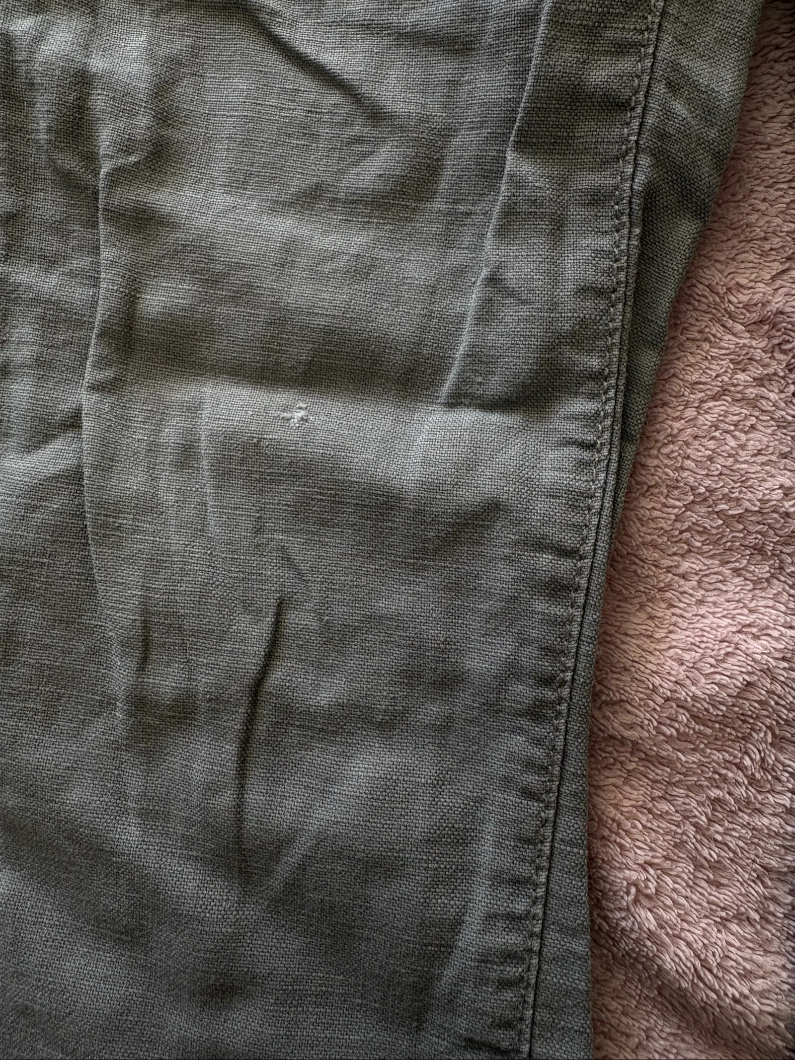 Boys' pants 6 years old grey linen and cotton Okaïdi – photo 4